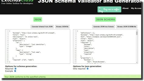 google schema checker|json schema generator.